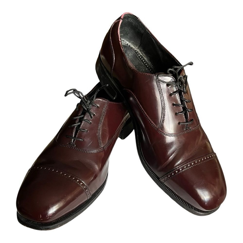Vintage Florsheim Men’s Shoes. Oxblood Color Sz: 10.5